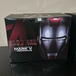 Iron Man wearable helmet (youth size)